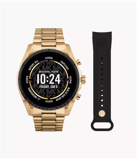 michael kors smart hodinky damske|Michael Kors MKT5138 Gen 6 Gold Nerezová Oceľ .